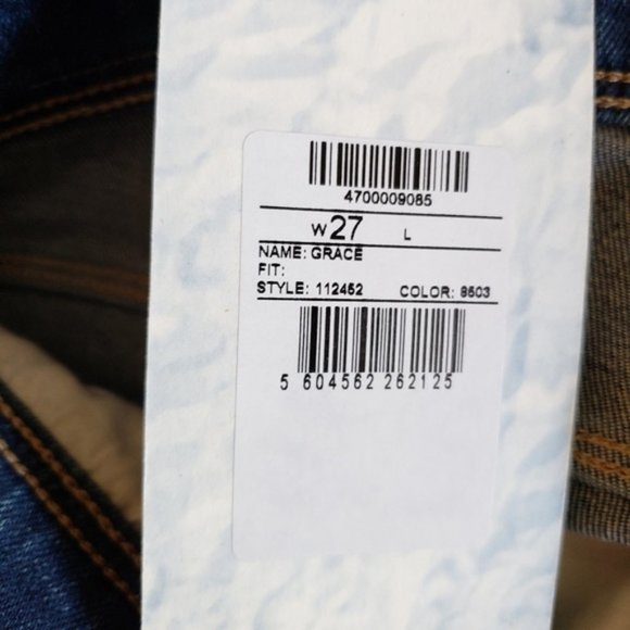 SALSA Denim Distressed Faded Button Fly Shorts NWT - Picture 5 of 5